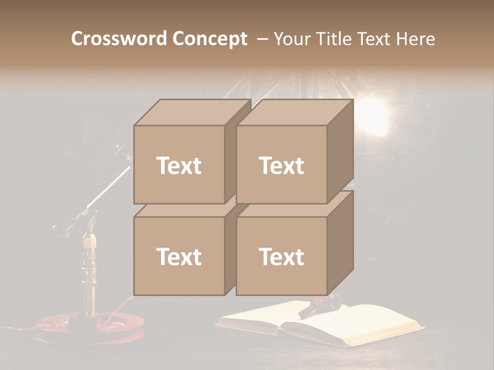 Nut Black Book PowerPoint Template