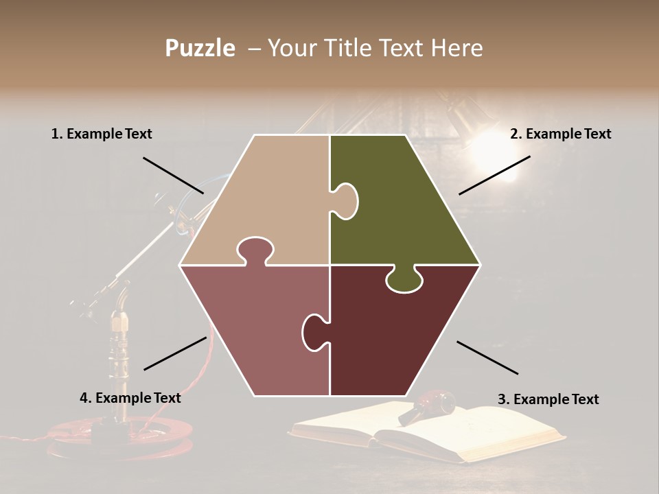 Nut Black Book PowerPoint Template