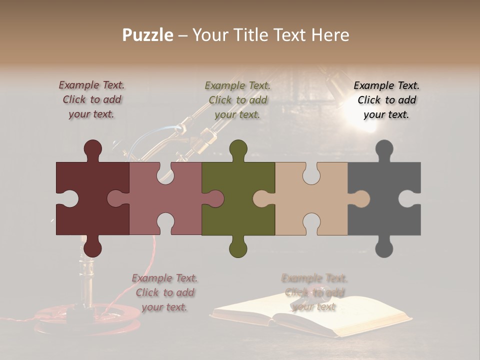 Nut Black Book PowerPoint Template