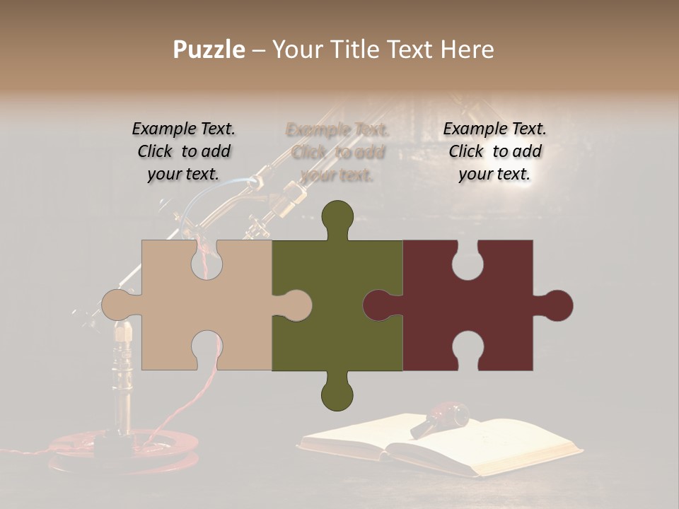 Nut Black Book PowerPoint Template