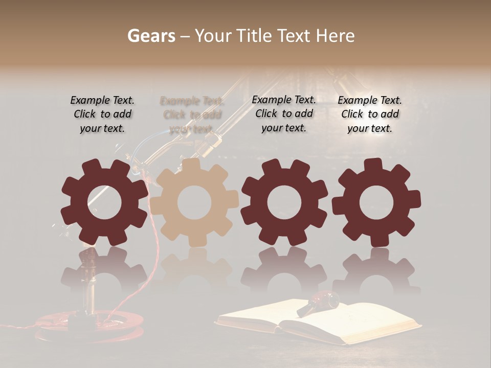 Nut Black Book PowerPoint Template