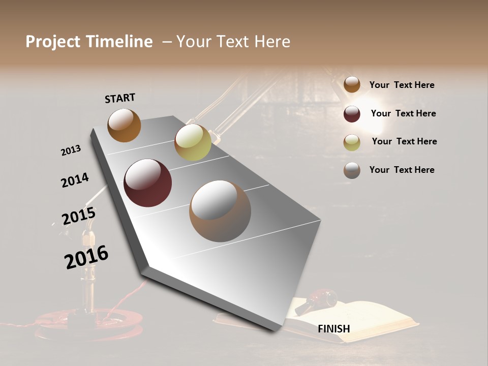 Nut Black Book PowerPoint Template