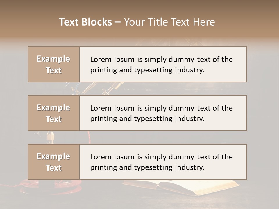 Nut Black Book PowerPoint Template