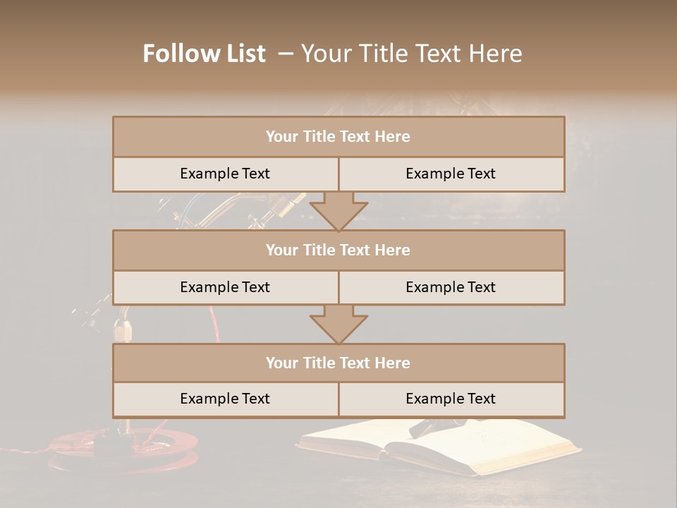 Nut Black Book PowerPoint Template