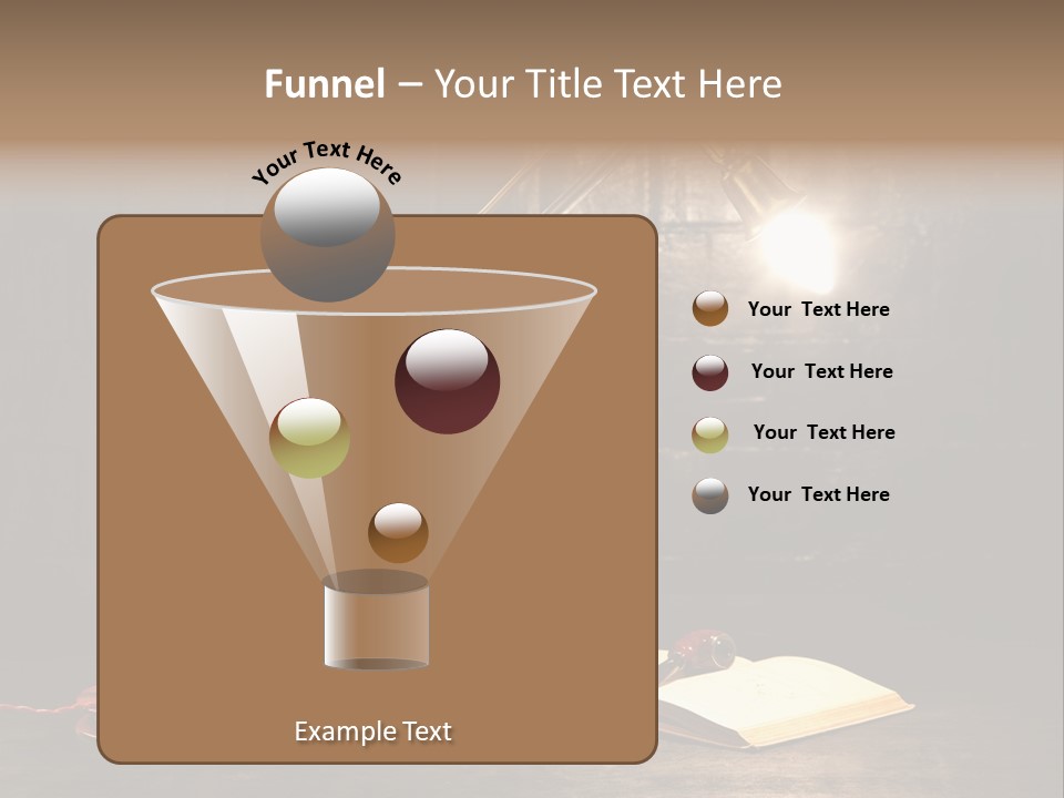 Nut Black Book PowerPoint Template