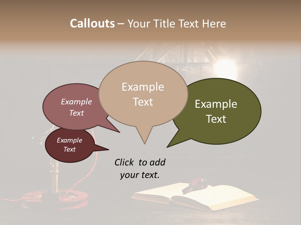 Nut Black Book PowerPoint Template