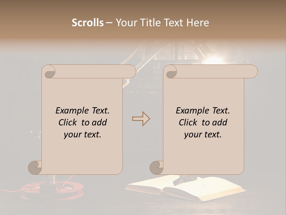 Nut Black Book PowerPoint Template