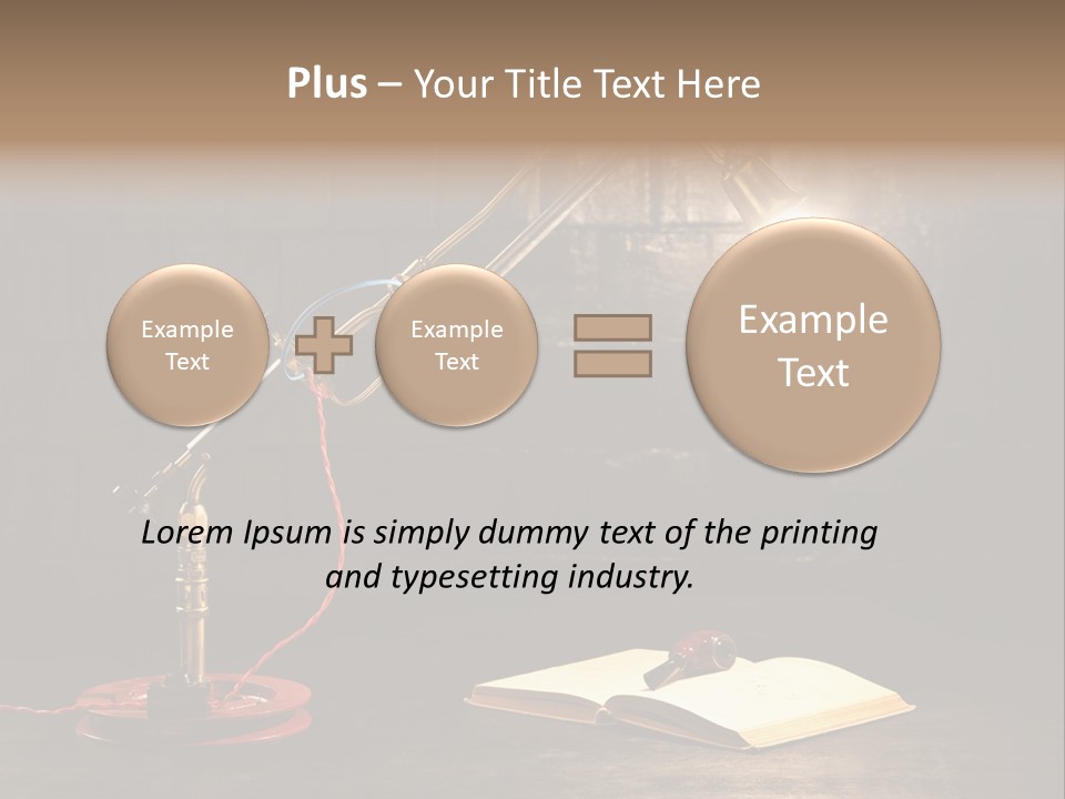 Nut Black Book PowerPoint Template
