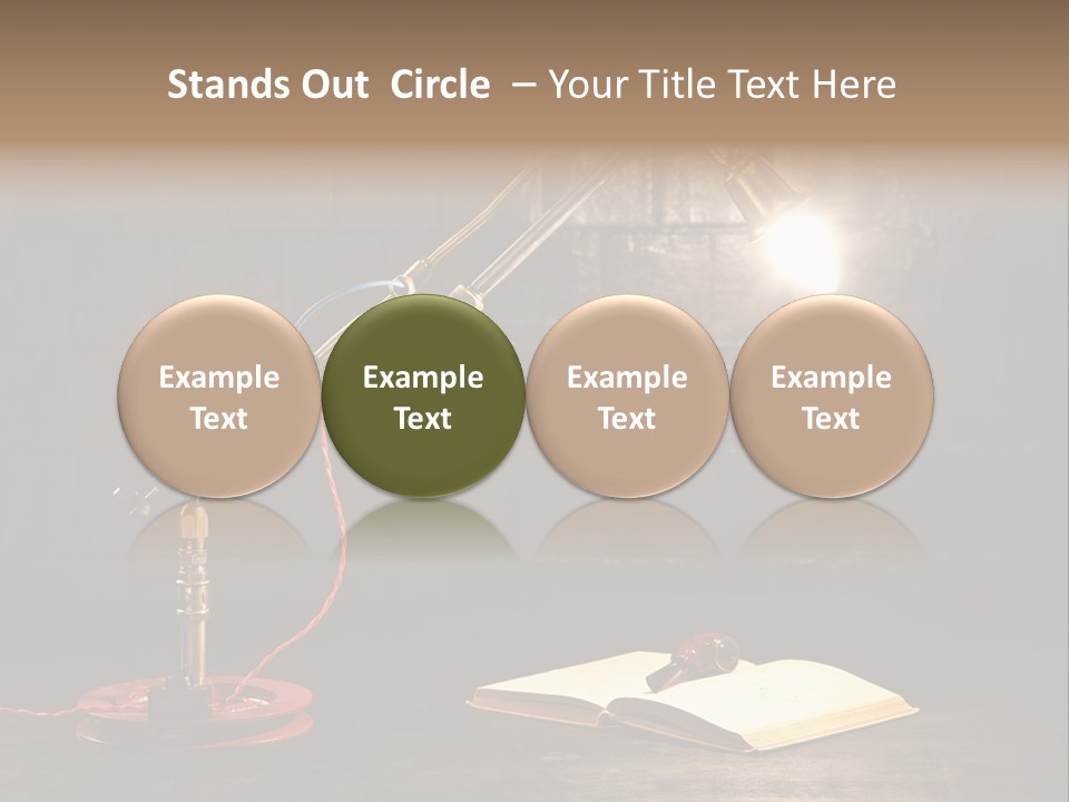 Nut Black Book PowerPoint Template