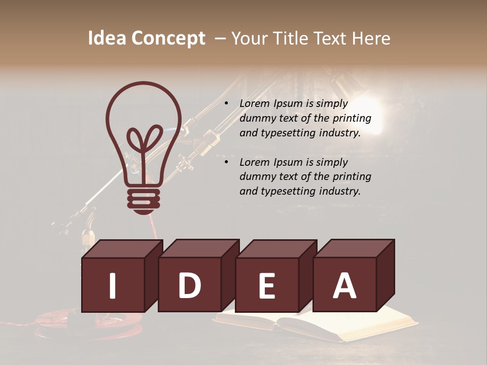 Nut Black Book PowerPoint Template