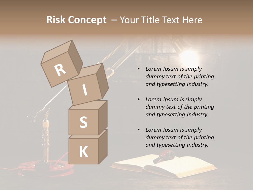 Nut Black Book PowerPoint Template