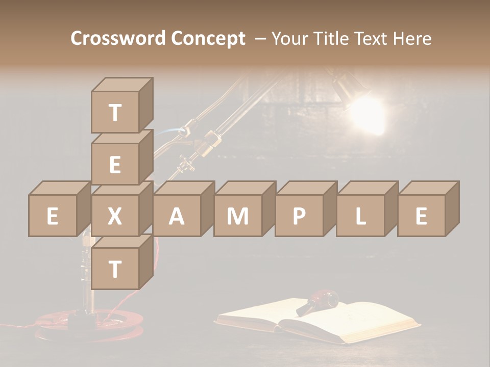 Nut Black Book PowerPoint Template