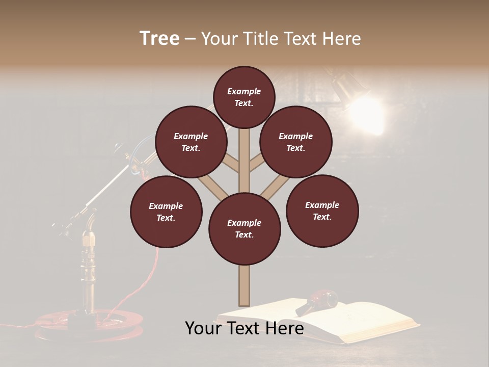 Nut Black Book PowerPoint Template