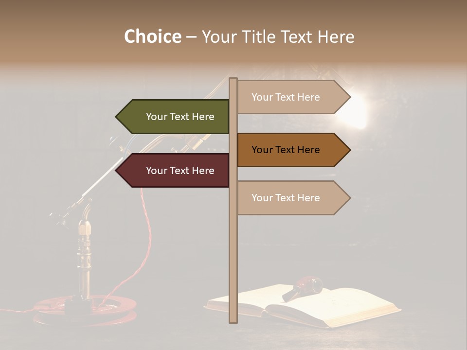 Nut Black Book PowerPoint Template