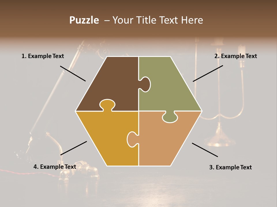 Lamp Creative Tube PowerPoint Template