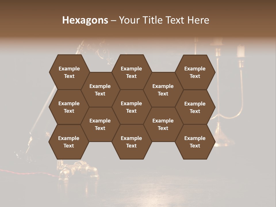 Lamp Creative Tube PowerPoint Template