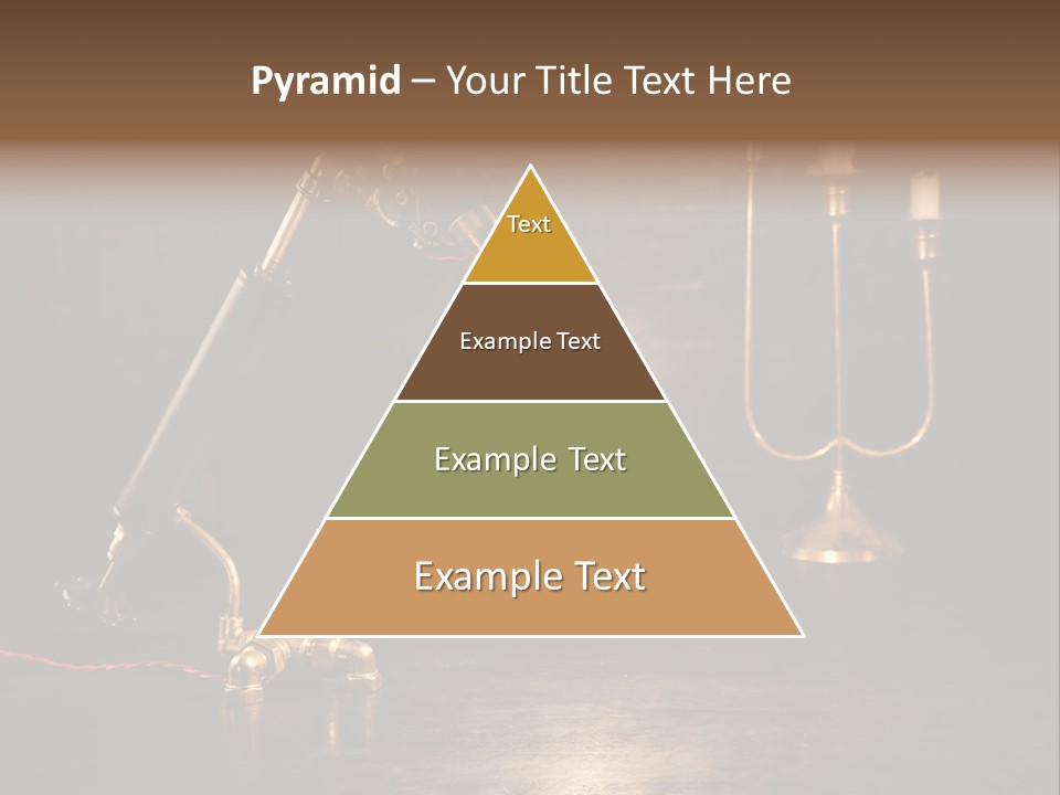 Lamp Creative Tube PowerPoint Template