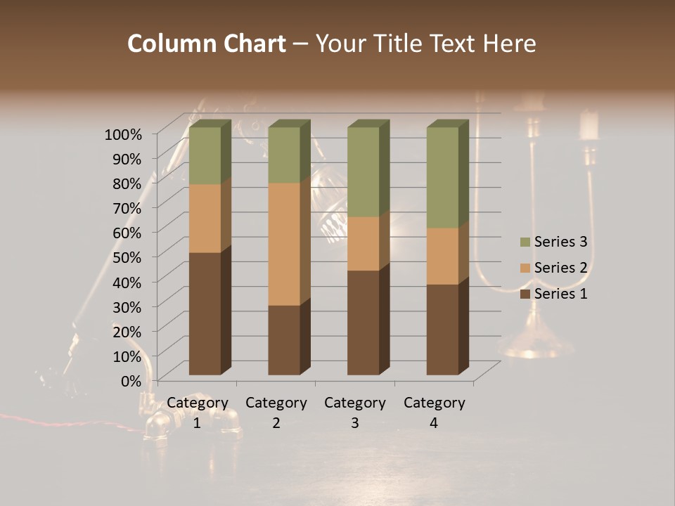 Lamp Creative Tube PowerPoint Template