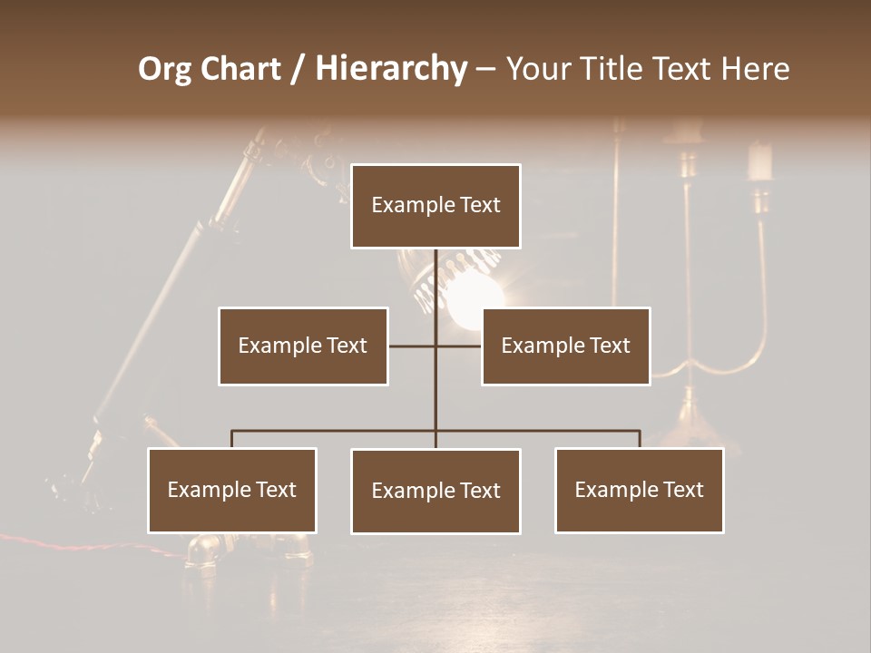 Lamp Creative Tube PowerPoint Template