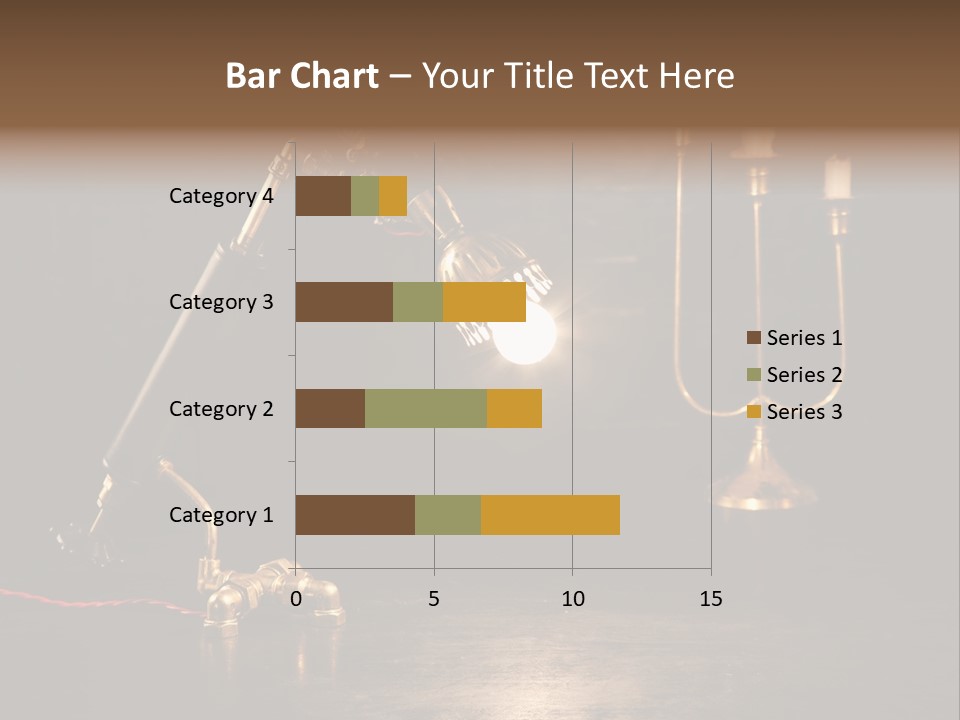Lamp Creative Tube PowerPoint Template