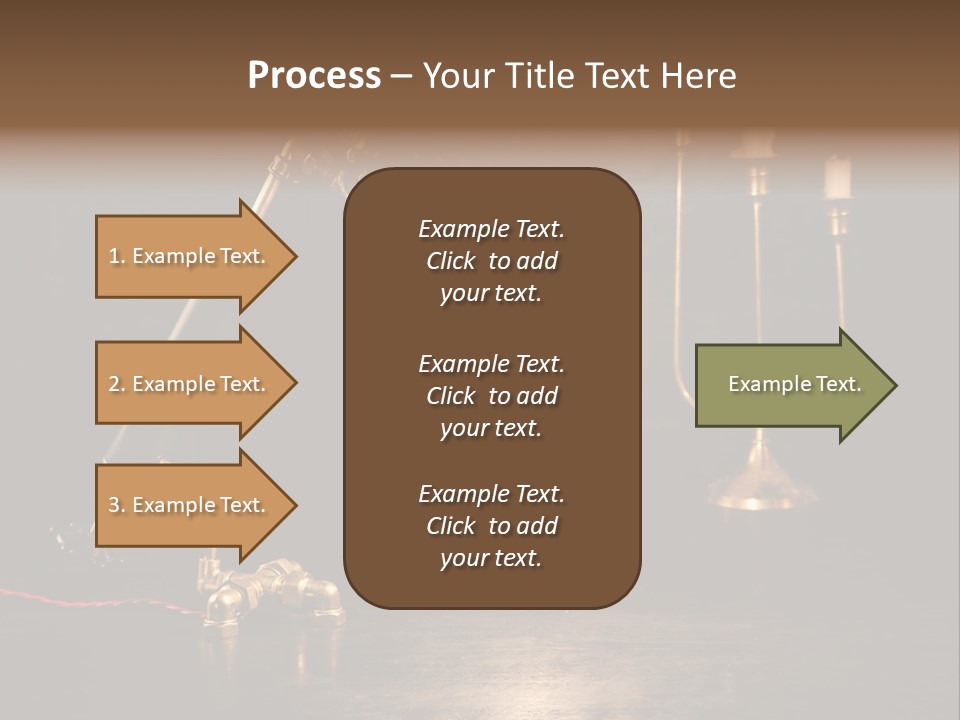 Lamp Creative Tube PowerPoint Template