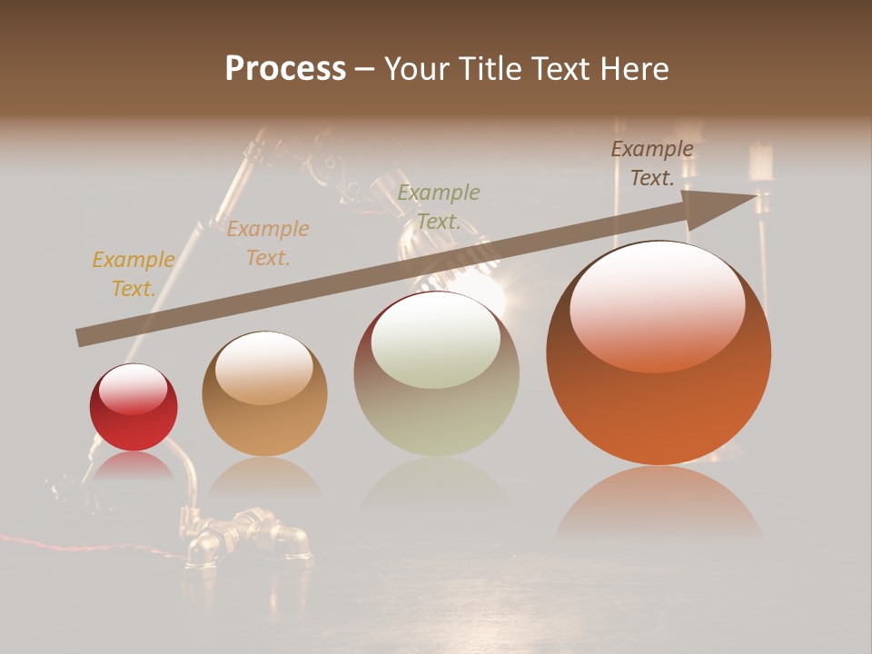 Lamp Creative Tube PowerPoint Template