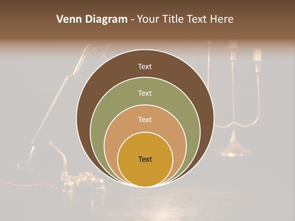 Lamp Creative Tube PowerPoint Template
