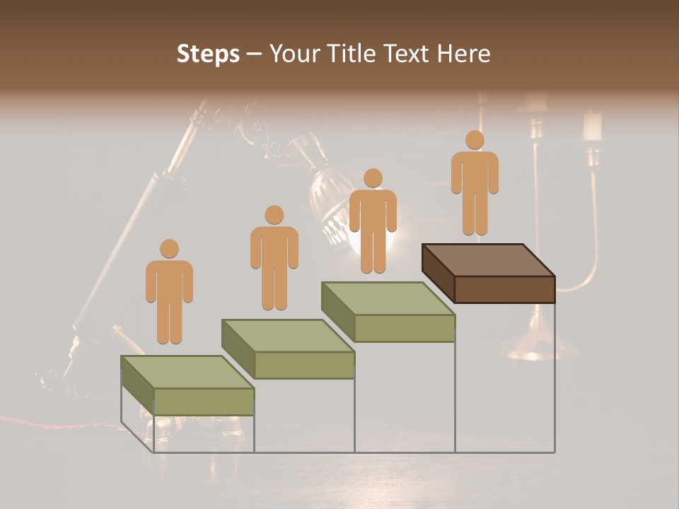 Lamp Creative Tube PowerPoint Template