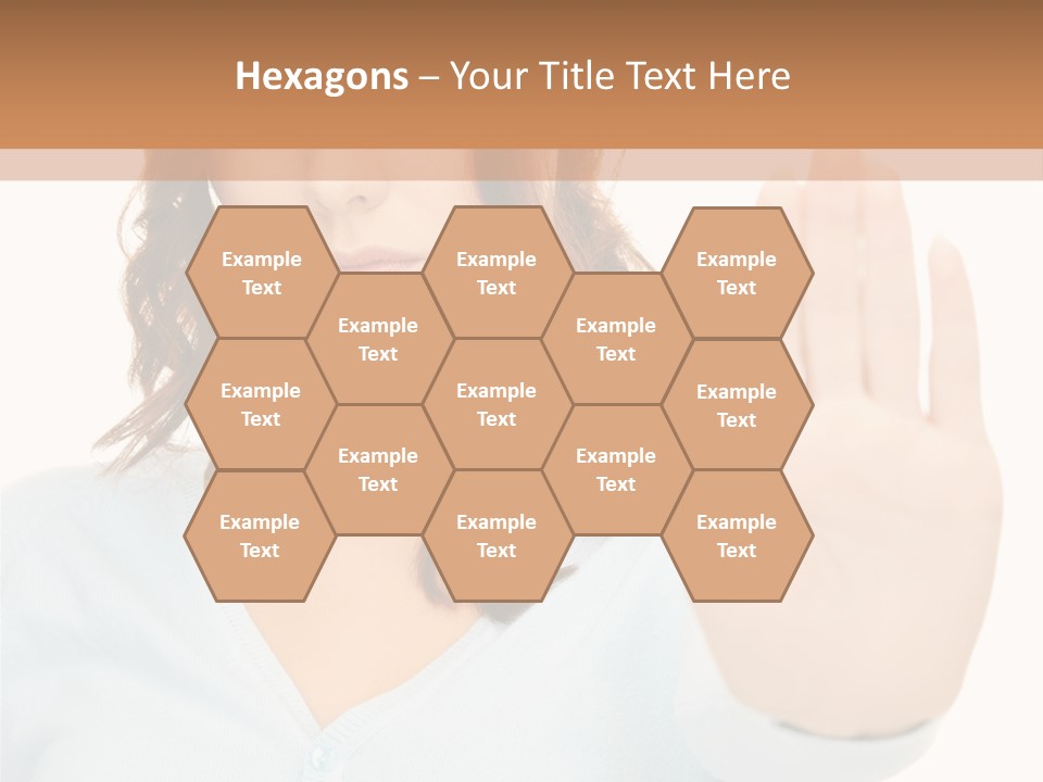 Refusal Bored Negative PowerPoint Template