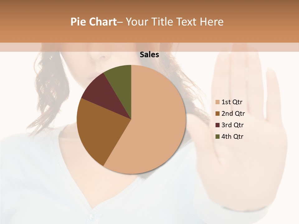 Refusal Bored Negative PowerPoint Template