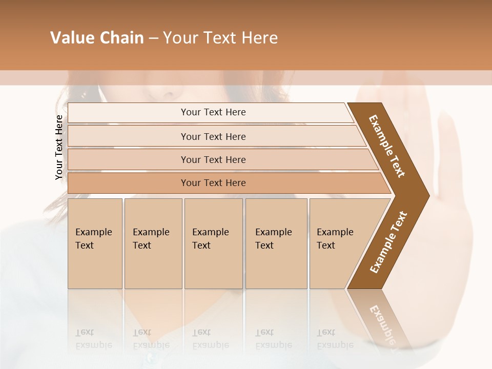 Refusal Bored Negative PowerPoint Template