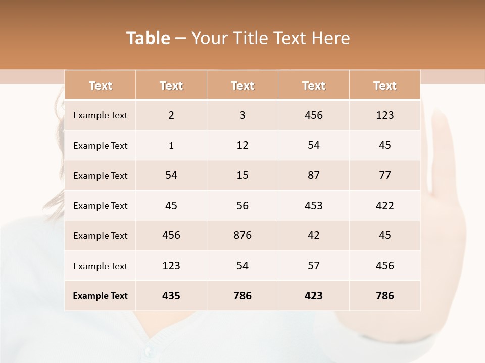 Refusal Bored Negative PowerPoint Template
