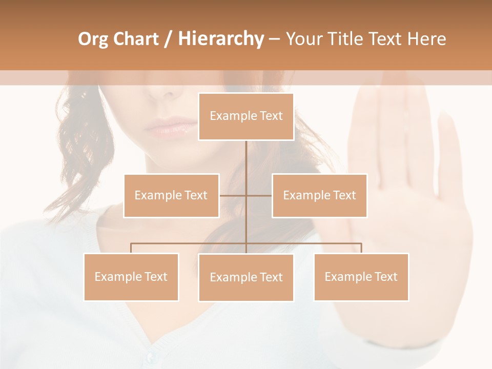 Refusal Bored Negative PowerPoint Template