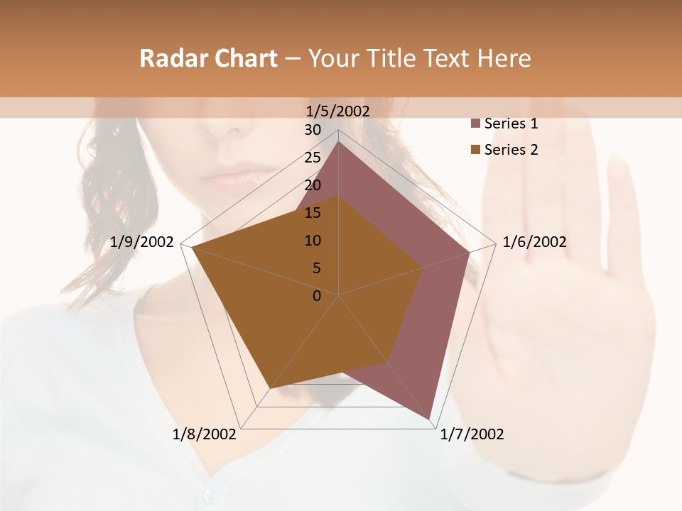 Refusal Bored Negative PowerPoint Template