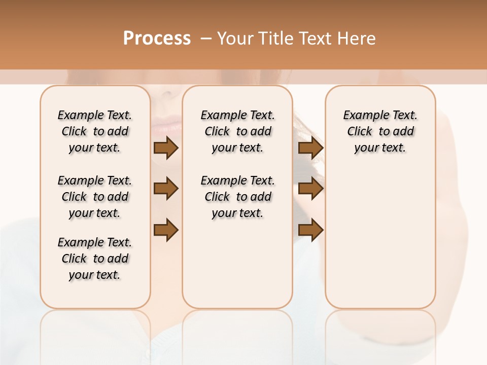Refusal Bored Negative PowerPoint Template