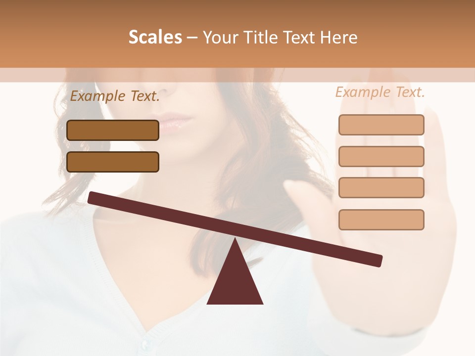 Refusal Bored Negative PowerPoint Template