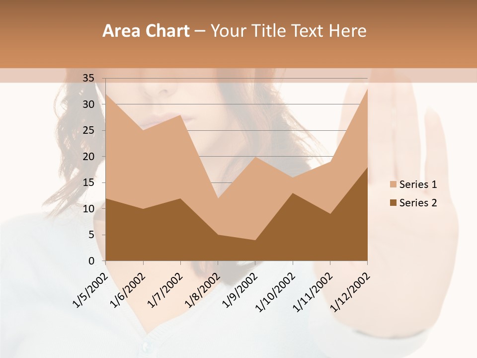 Refusal Bored Negative PowerPoint Template