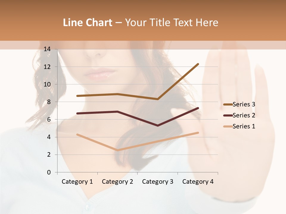 Refusal Bored Negative PowerPoint Template