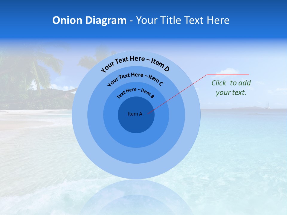 Rock Landscape Leaf PowerPoint Template