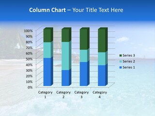 Rock Landscape Leaf PowerPoint Template