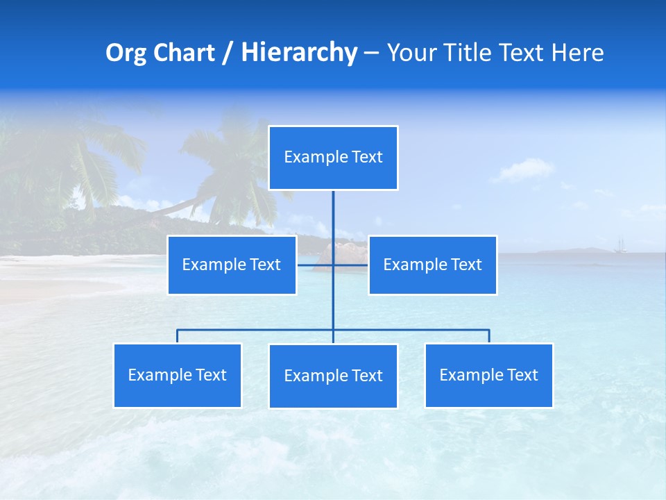 Rock Landscape Leaf PowerPoint Template