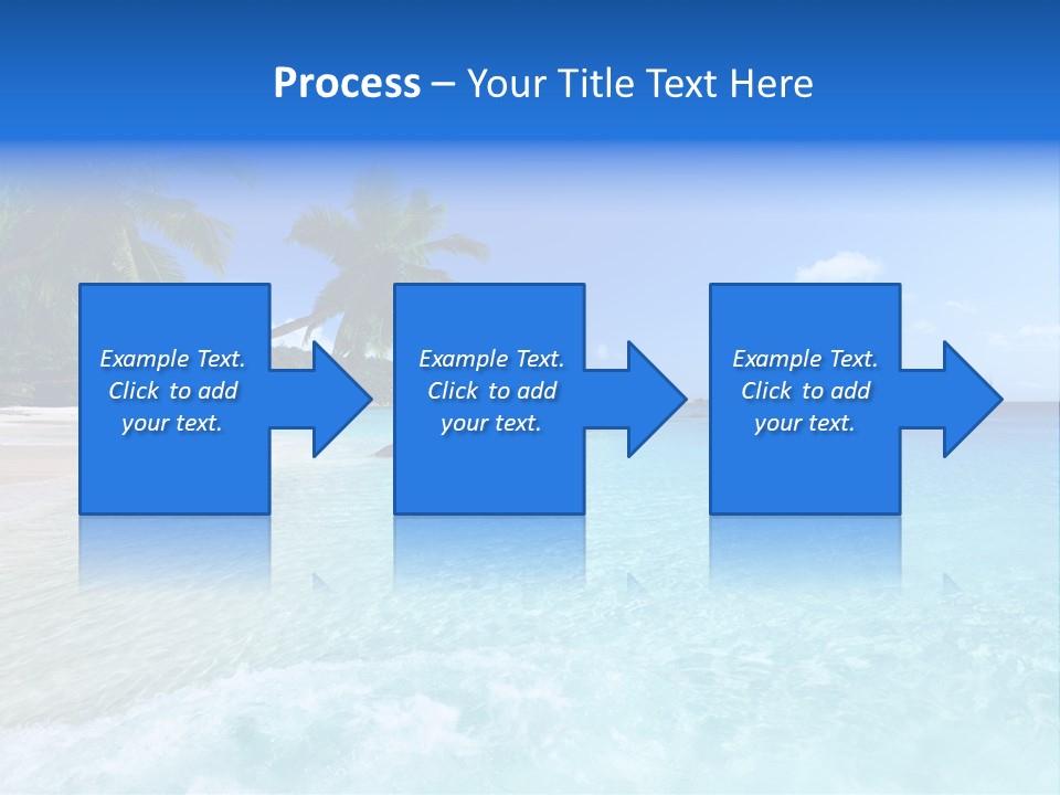 Rock Landscape Leaf PowerPoint Template