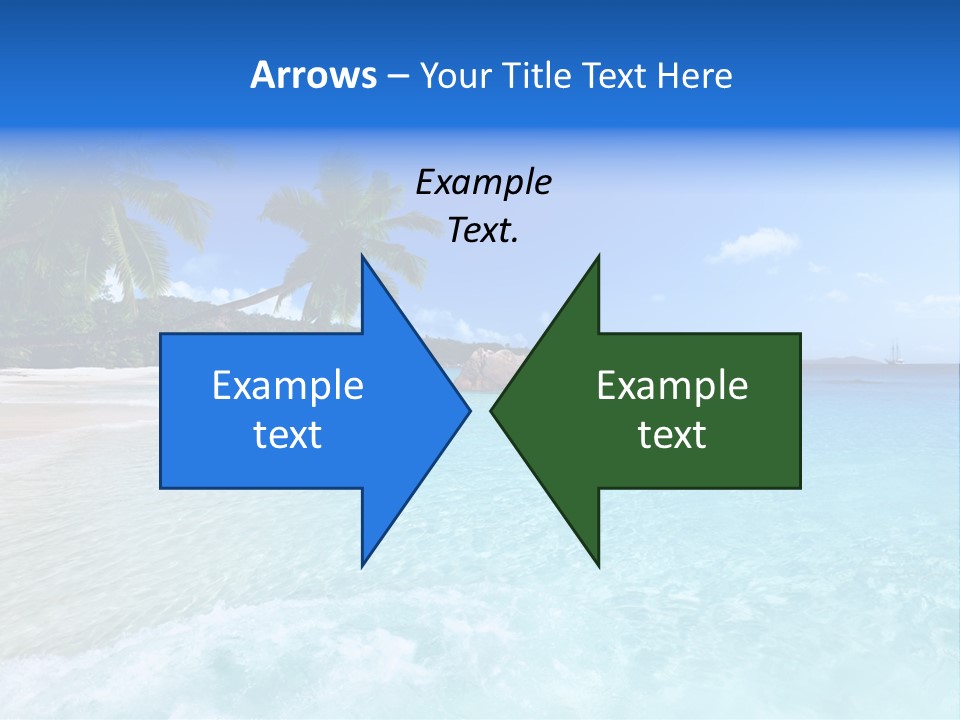 Rock Landscape Leaf PowerPoint Template
