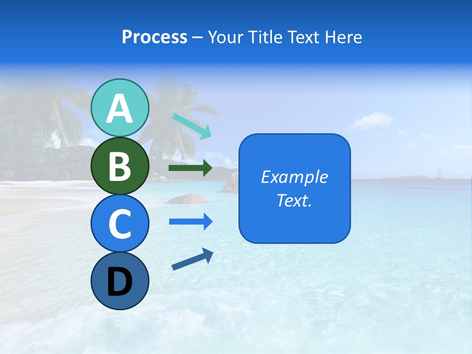 Rock Landscape Leaf PowerPoint Template