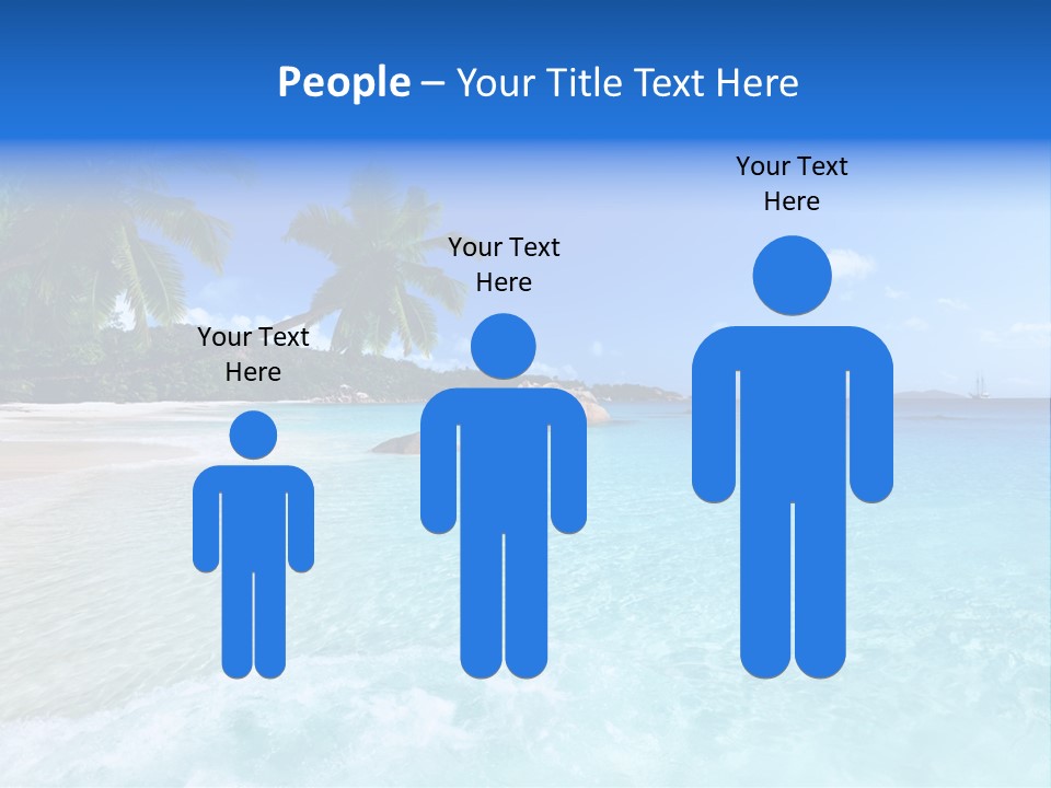 Rock Landscape Leaf PowerPoint Template