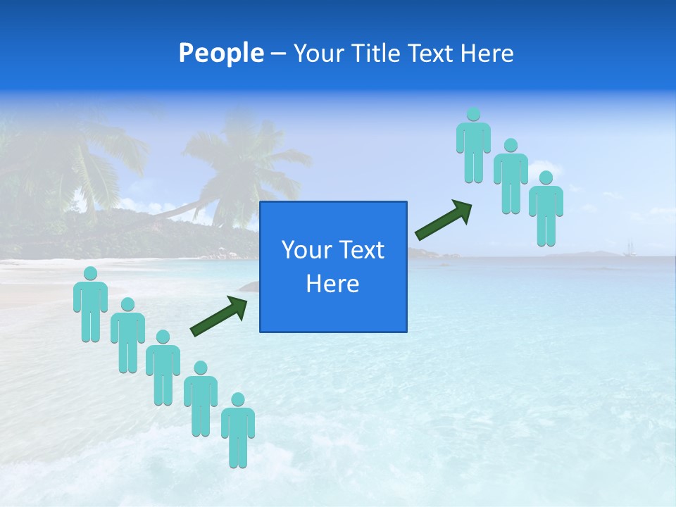 Rock Landscape Leaf PowerPoint Template