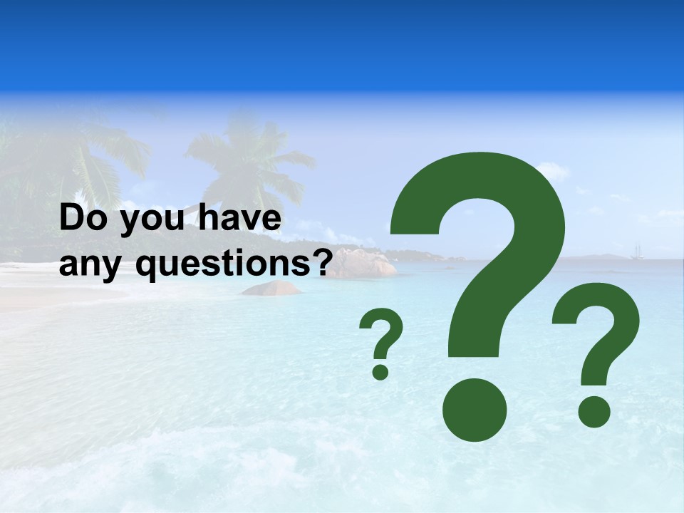 Rock Landscape Leaf PowerPoint Template