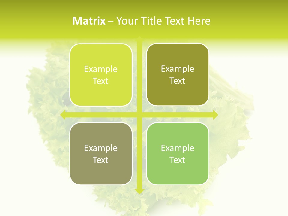 Snack Calorie Raw PowerPoint Template