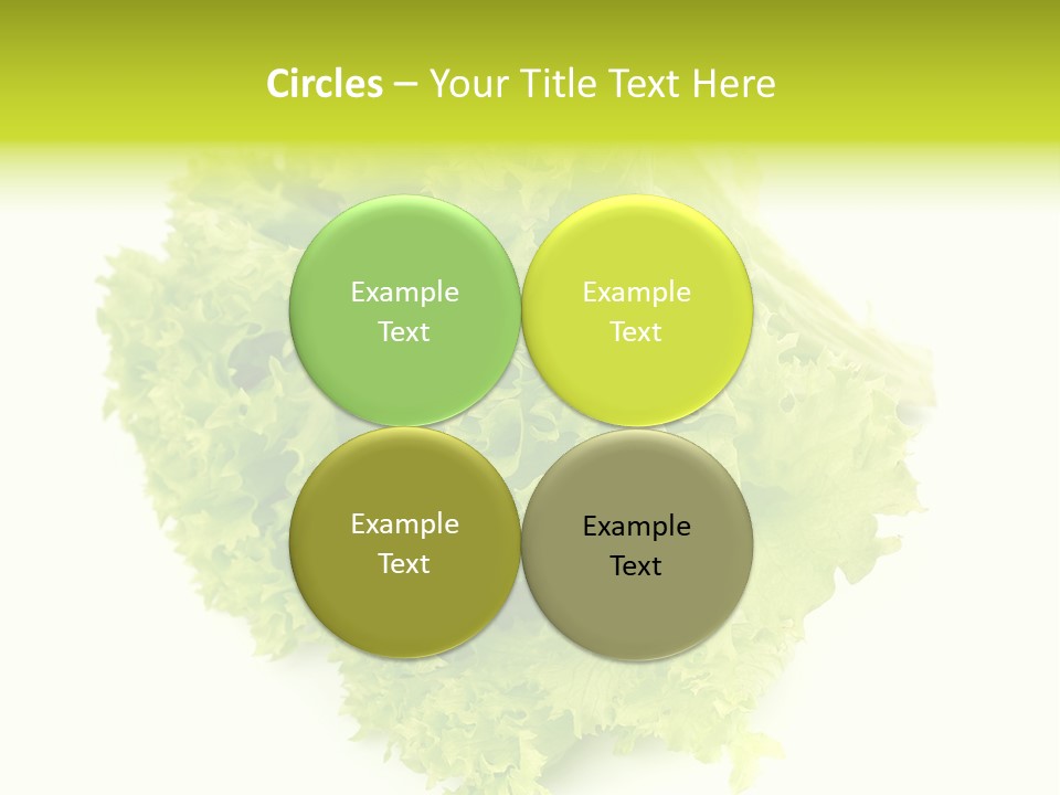 Snack Calorie Raw PowerPoint Template