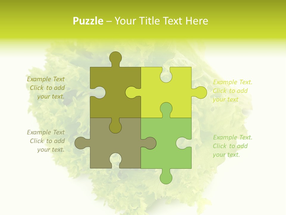 Snack Calorie Raw PowerPoint Template